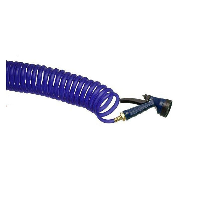 Tough1 25' Coil Hose with Nozzle