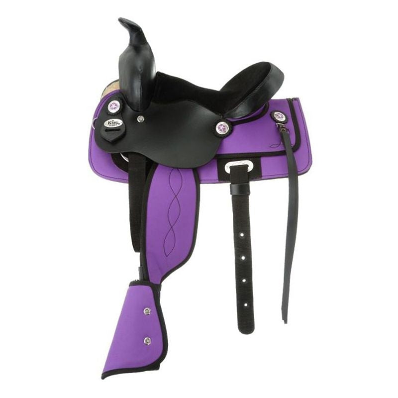 Eclipse by Tough1 Youth Krypton Trail Saddle Package