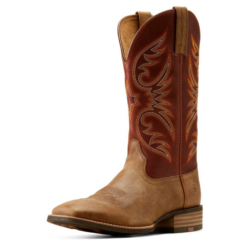 Ariat Mens Ricochet Sq Toe Boots 13 D Sandstorm