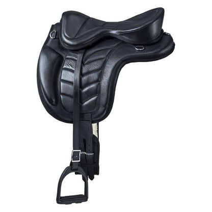 Equitare Treeless Leather Endurance Saddle Package
