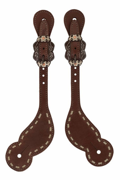 Weaver Buckstitch Dusk Spur Straps