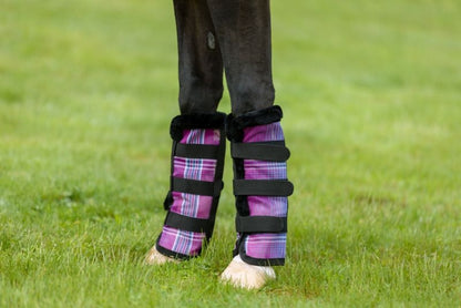Kensington Fly Boots with Fleece Trim