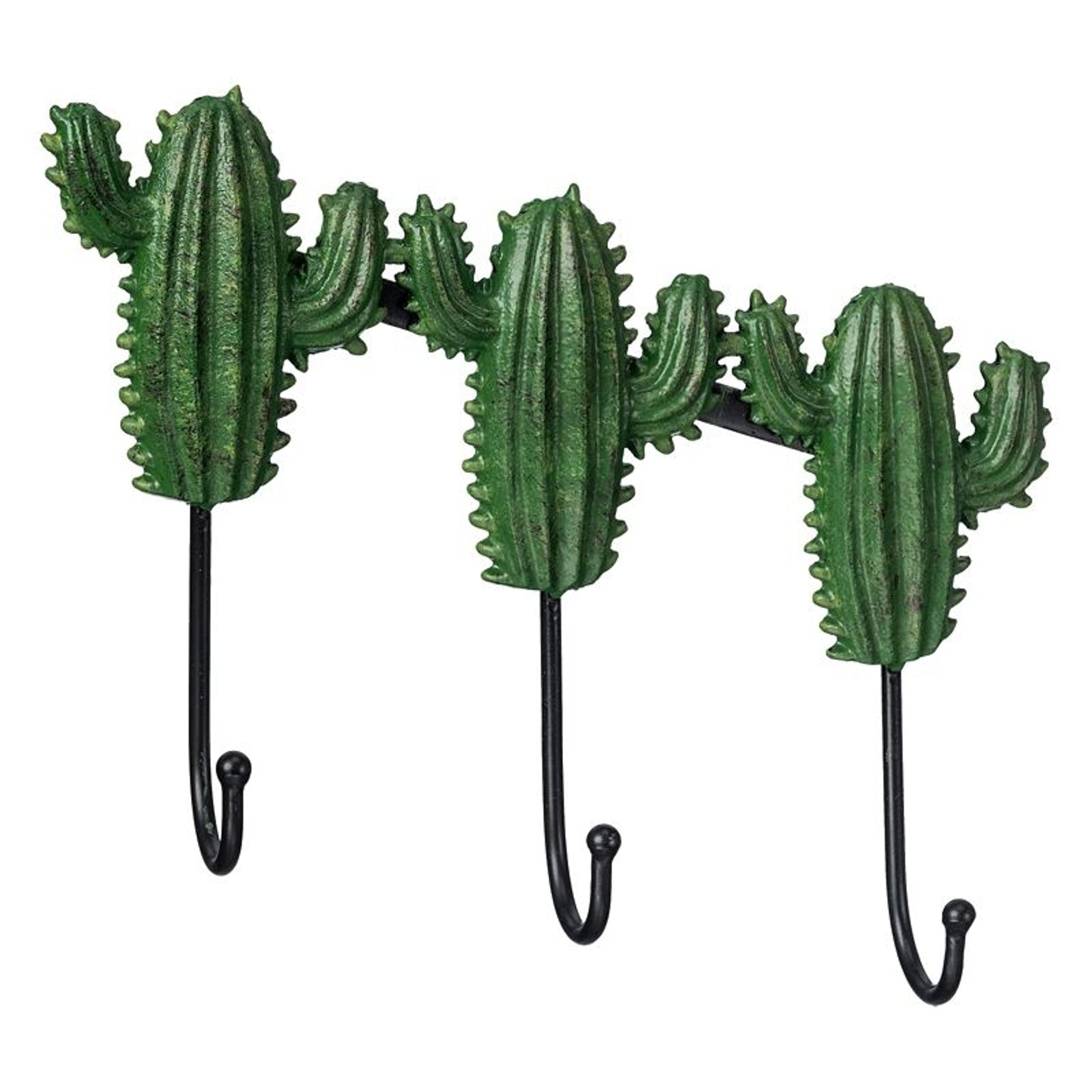 Gift Corral Cactus 3 Hook Rack