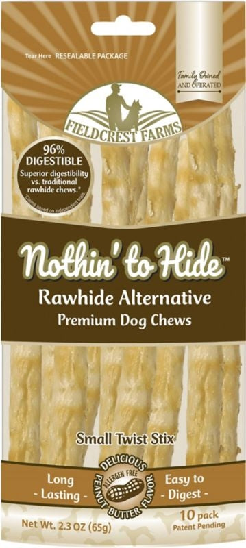 Fieldcrest Farms Nothin' To Hide Rawhide Alternative Twist Stix