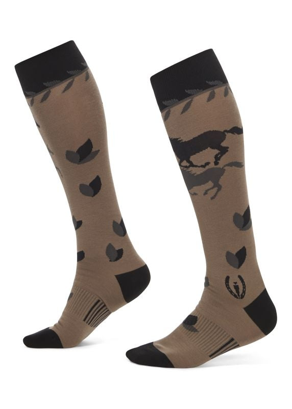 Kerrits On the Double Knee-Hi Riding Socks