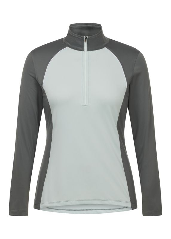 Kerrits Charisma Coolcore LS Top 2X Seasalt
