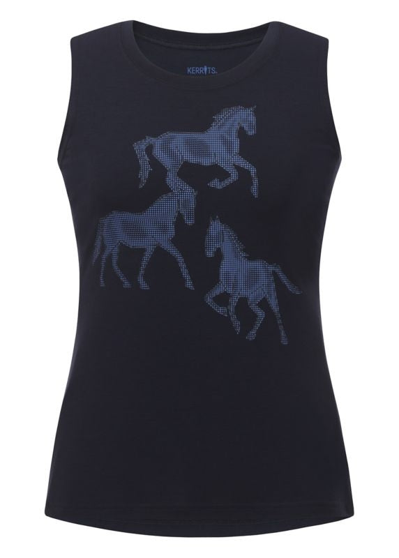 Kerrits Ladies Trinity Horse Tank Top