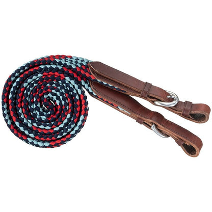Tough1 Flat Braided Trail Reins