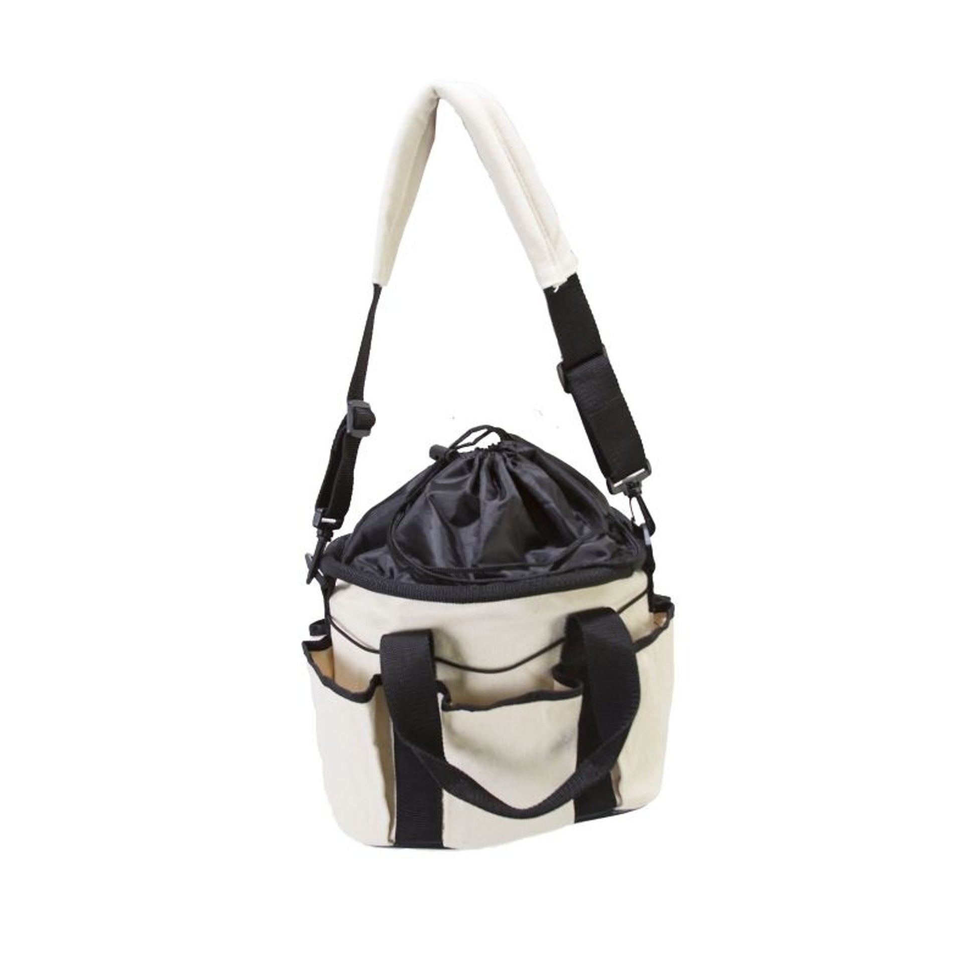Canvas Drawstring Grooming Tote