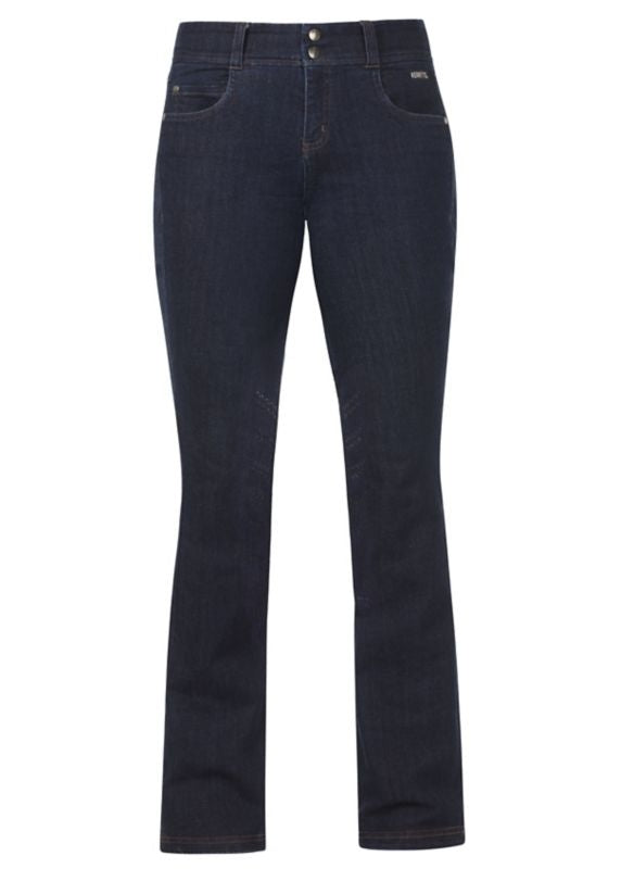 Kerrits Stretch Denim Silicone Knee Patch Bootcut - Tall