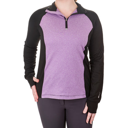 OEQ Ladies Quarter Zip Top