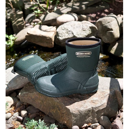 Mudruckers Waterproof Slip On Mid Boots