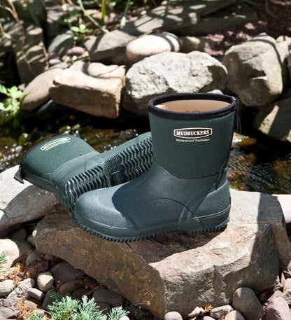 Mudruckers Waterproof Slip On Mid Boots