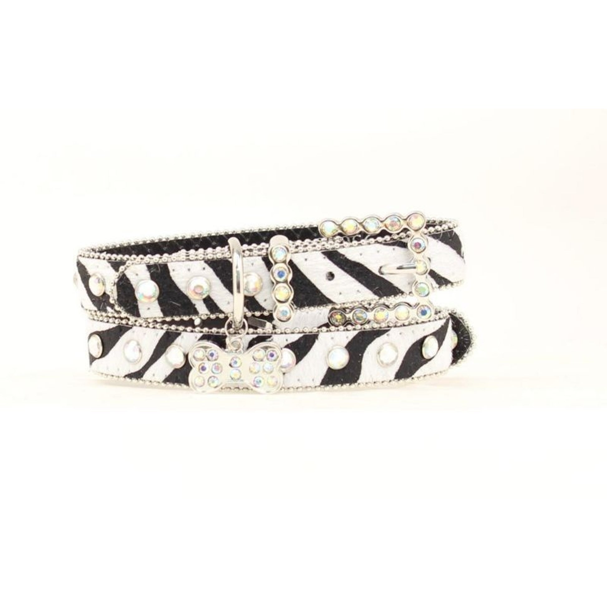 Blazin Roxx Bling Hair On Dog Collar