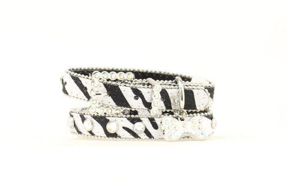 Blazin Roxx Hair on Dog Collar