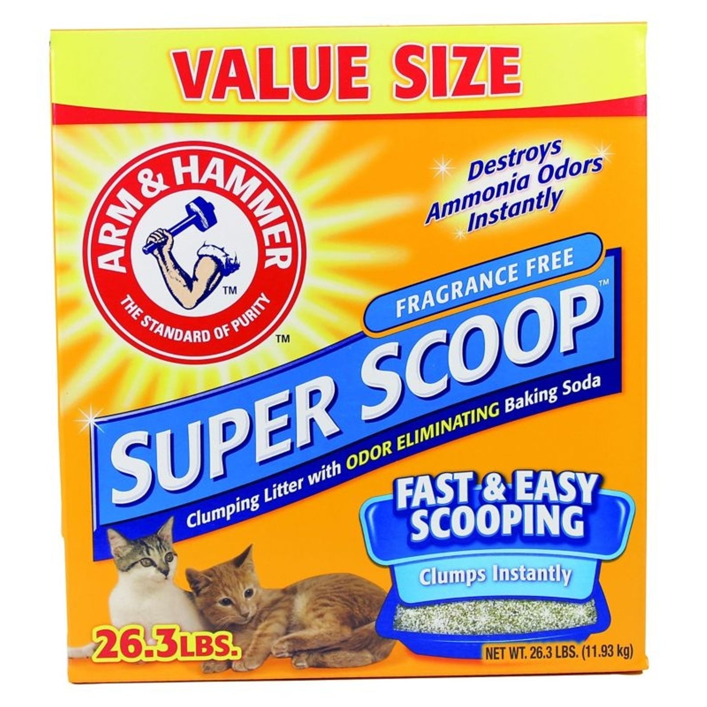 Arm & Hammer Super Scoop Unscented Litter