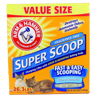 Arm & Hammer Super Scoop Unscented Litter