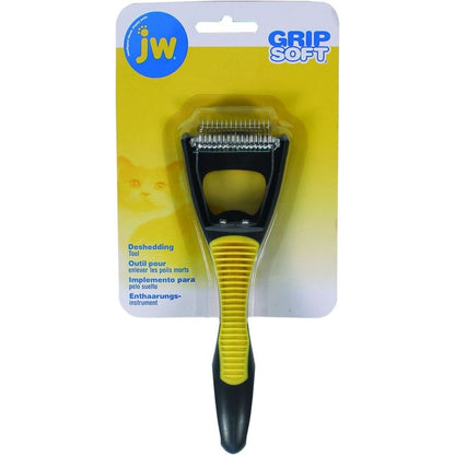 jw Pet Grip Soft Cat Deshedding Tool
