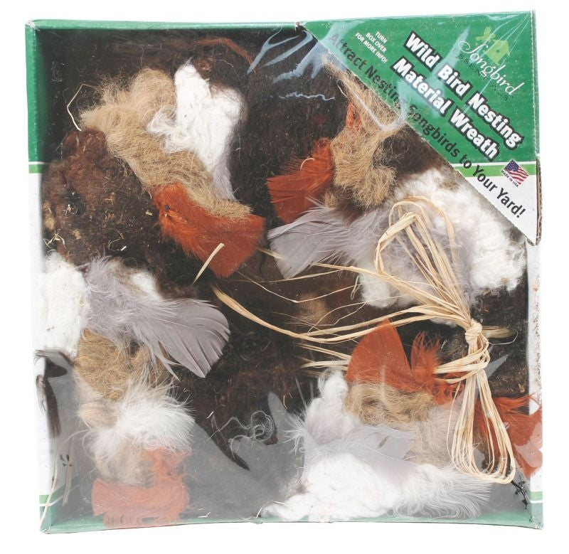 Nesting Material Wreath
