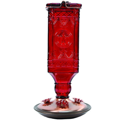 Perky Pet Red Square Antique Hummingbird Feeder