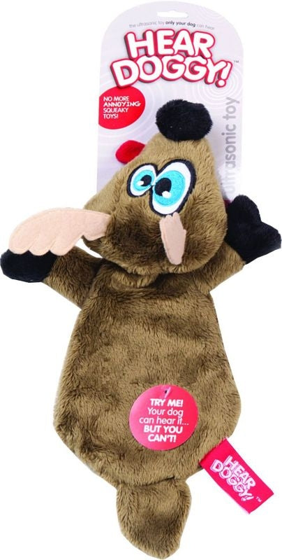 Hear Doggy Flat Ultrasonic Dog Toy