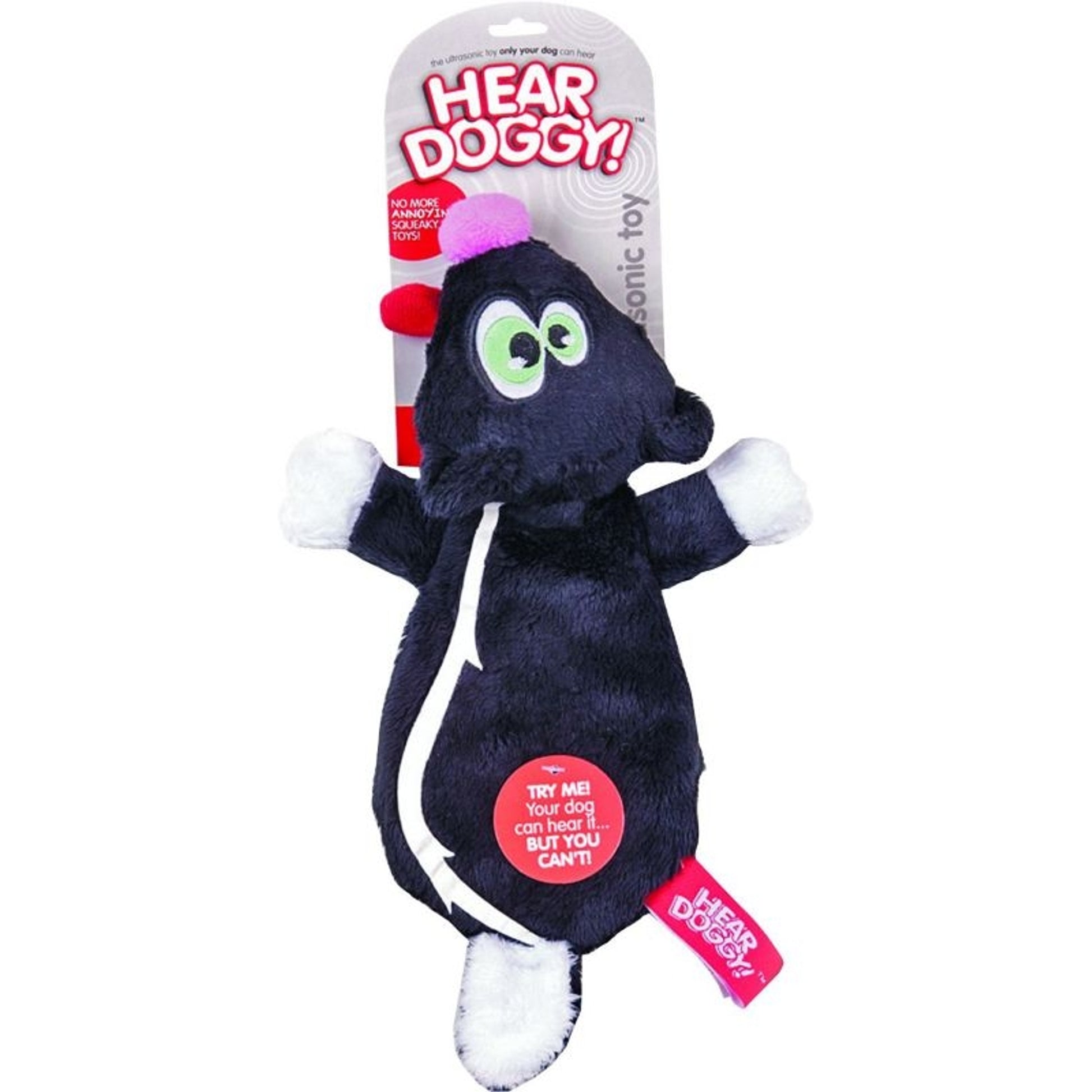 Hear Doggy Flat Ultrasonic Dog Toy