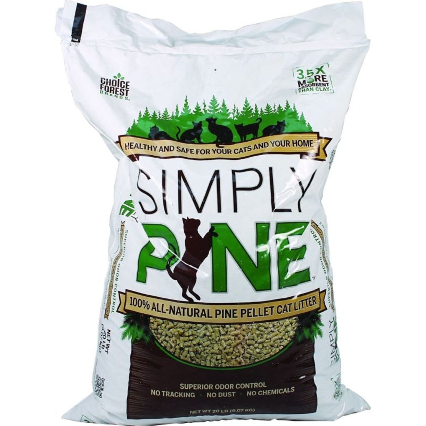 Simply Pine Pellet Cat Litter