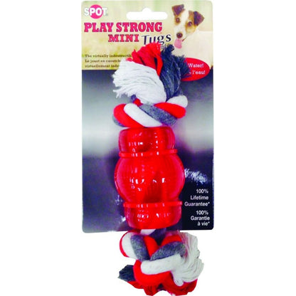 SPOT Play Strong Mini Tugs Chew With Rope