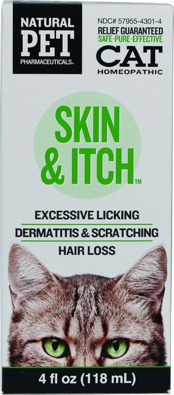 tomlyn Natural Pet Skin And Itch Water Additive For Cats - 4 Oz.