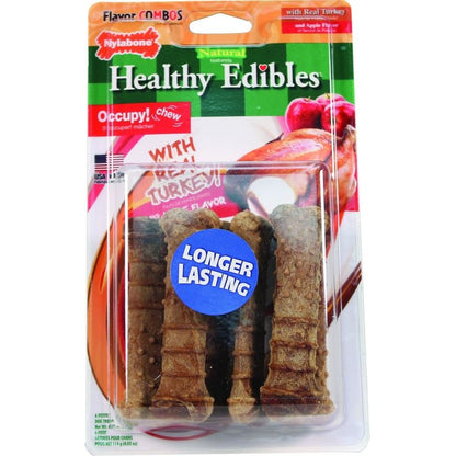 Nylabone Healthy Edibles Combo Turkey & Apple