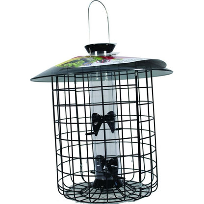 Sunflower Domed Cage 4 Port - Black - 15"