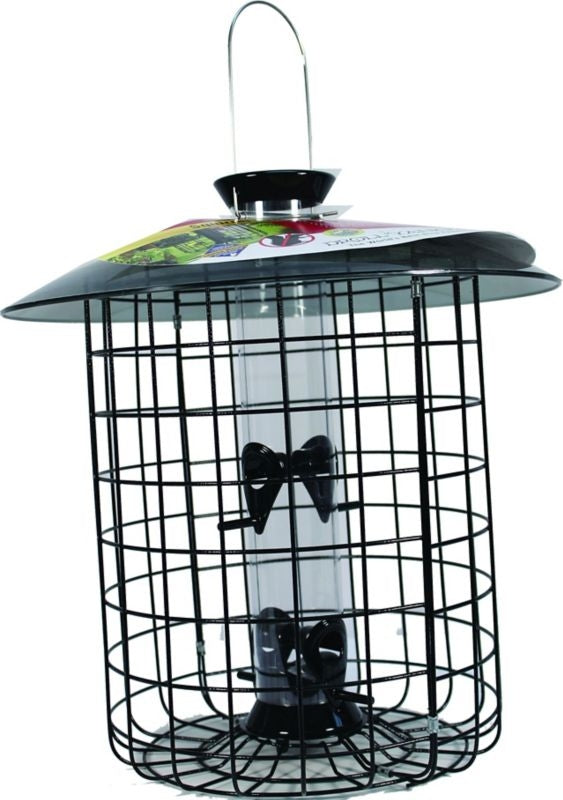 Sunflower Domed Cage 4 Port - Black - 15"