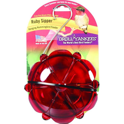 Ruby Sipper Window Hummingbird Feeder - Red/Clear - 5 Oz. Cap