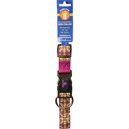 Ribbon Overlay Adjustable Dog Collar