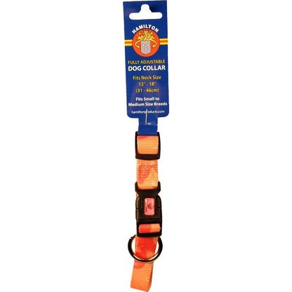 Ribbon Overlay Adjustable Dog Collar