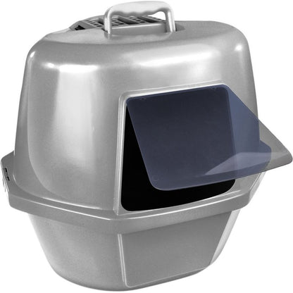 Van Ness Enclosed Corner Cat Pan With Odor Door And Filter