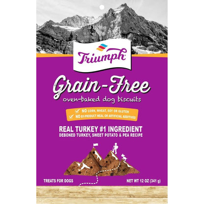 Triumph Triumph Grain Free Dog Biscuits - Turkey