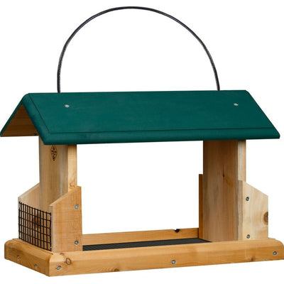 1000 West Deluxe Cedar Open Air Feeder With Suet Holders