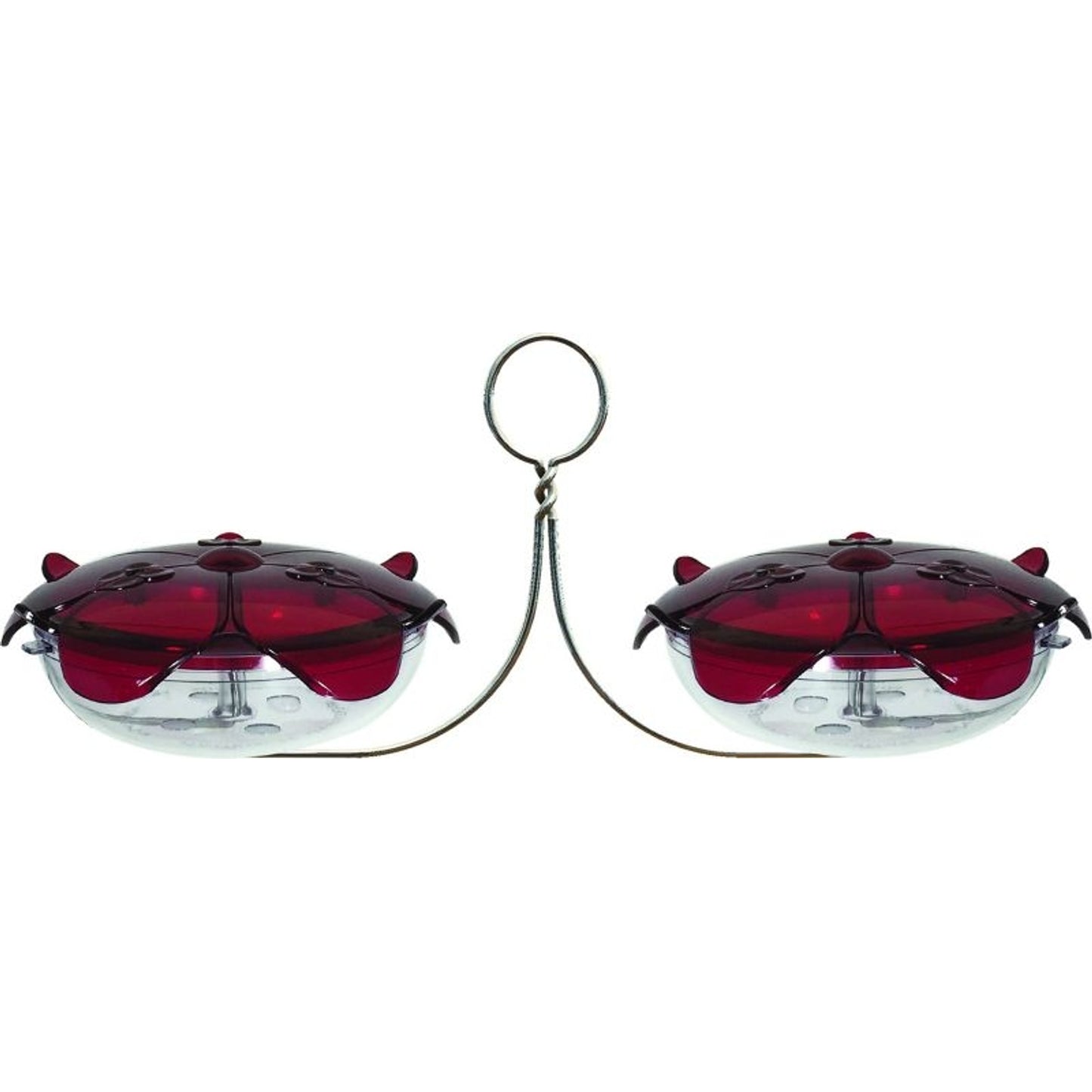 Droll Yankees Ruby Sipper Duo Hanging Hummingbird Feeder
