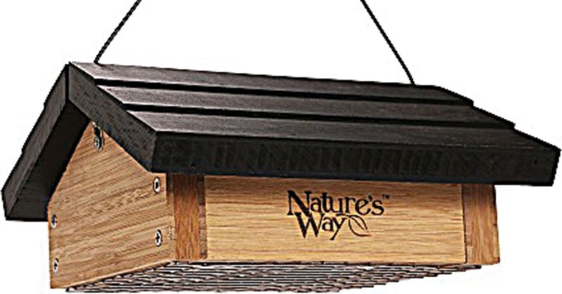 Nature's Way Upside-Down Suet Feeder - 2 Cake Capacity
