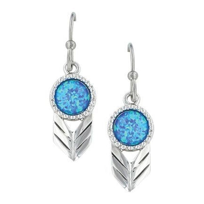 Montana Silversmiths Perfect Sky Flower Earrings