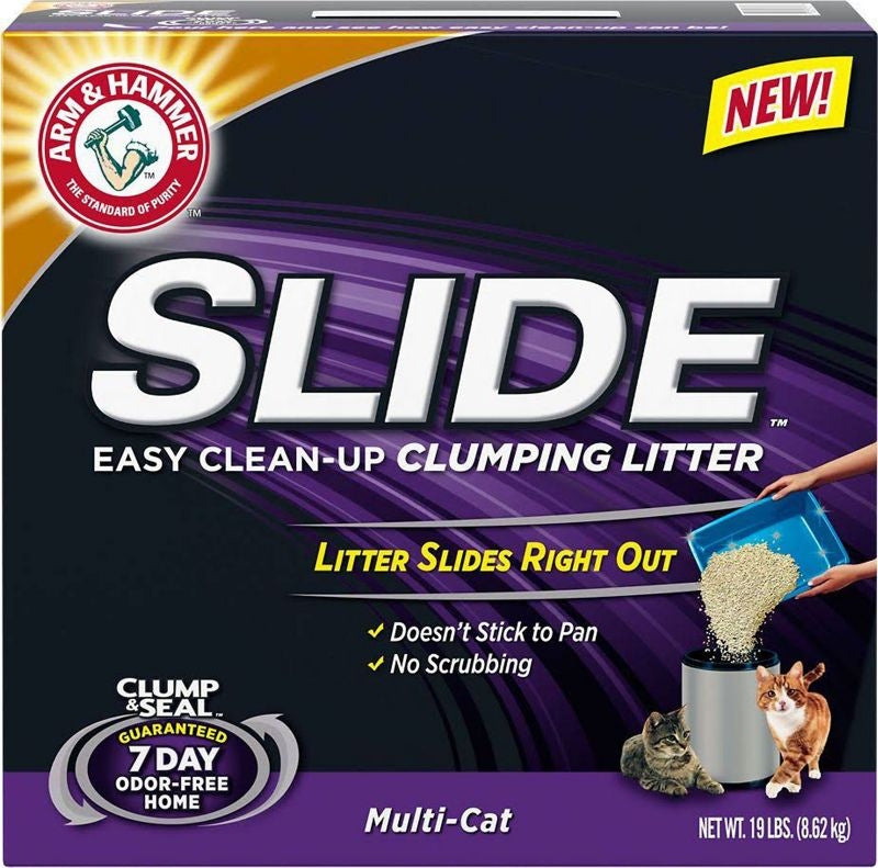 Church & Dwight Co Inc Slide Mulitcat Clumping Cat Litter