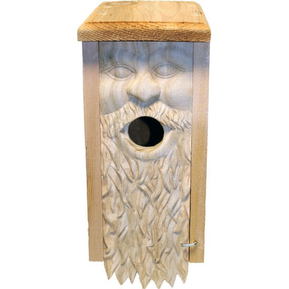Welliver Carved Bluebird House Father Time