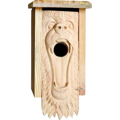 Welliver Outdoors Bear Carved Bluebird House