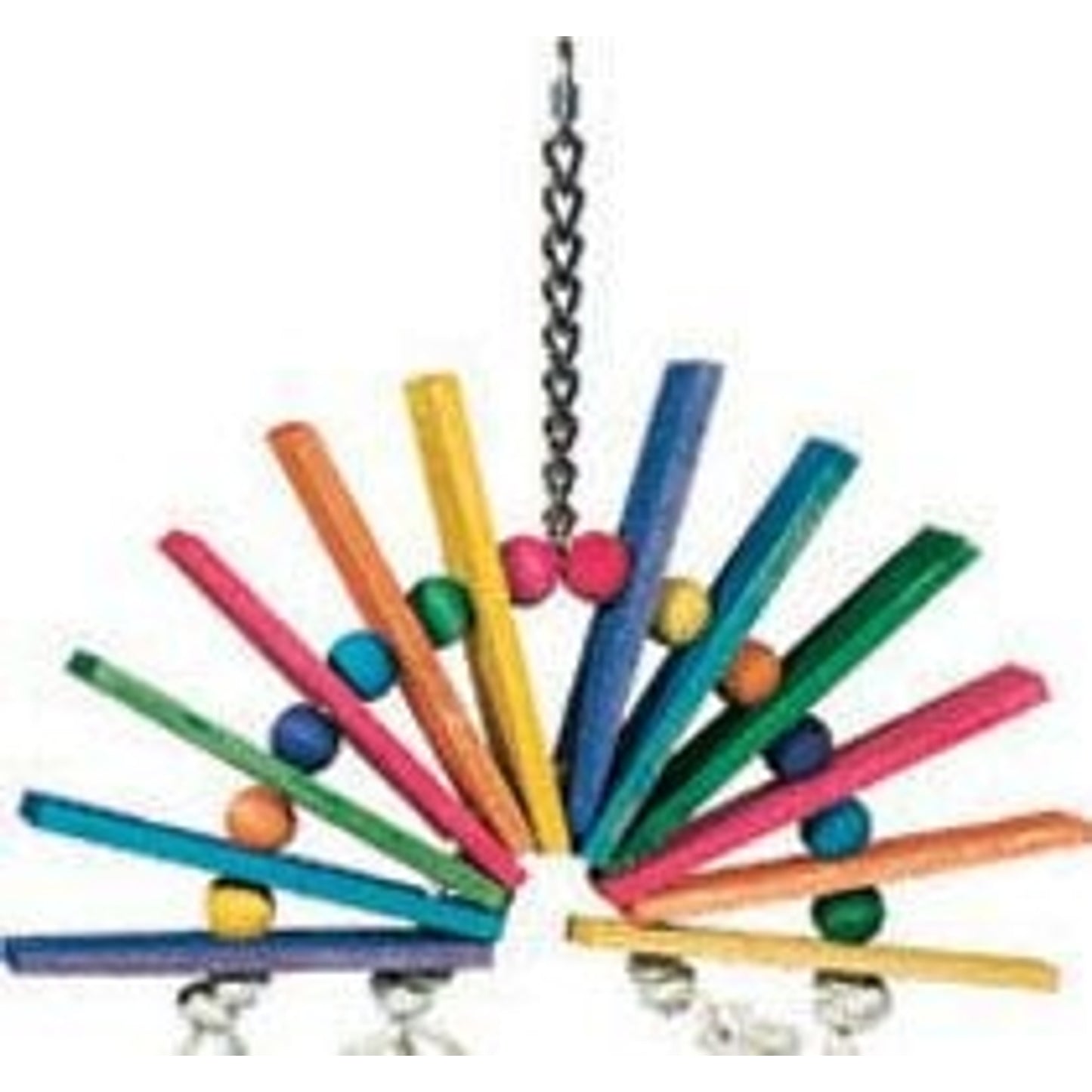 Happy Beaks Over The Rainbow Bird Toy