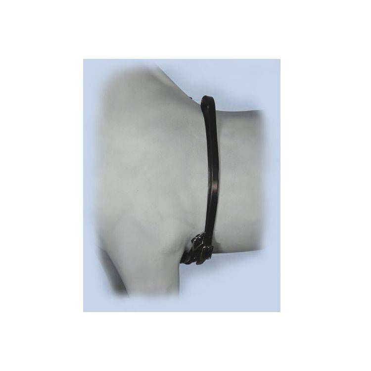 Axeville Black Leather Mini/Pony Girth