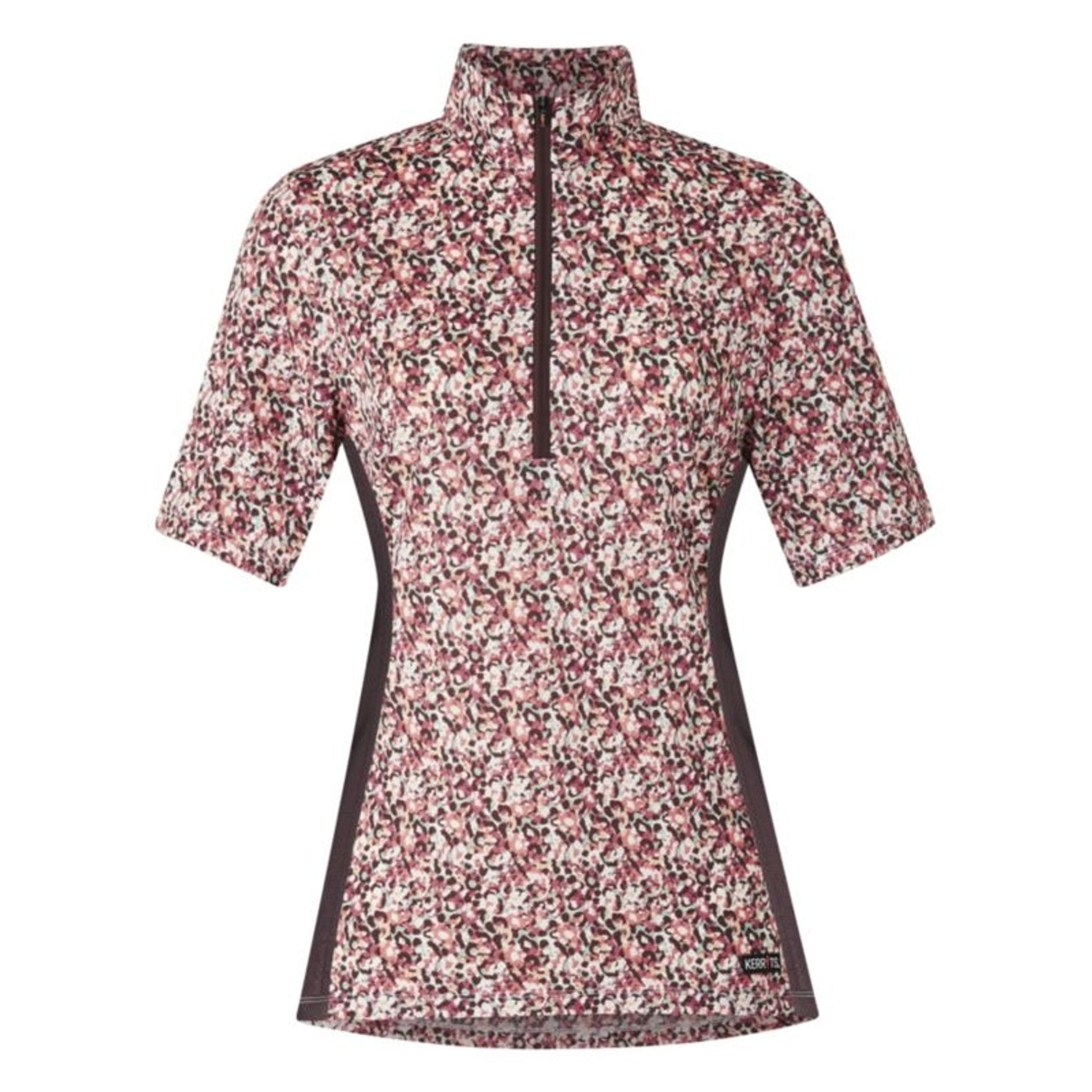 Kerrits Ladies Cool Ride Ice Fil Short Sleeve Print Shirt