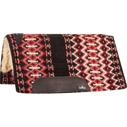 Classic Equine Sensorflex Wool Straight Top Saddle Pad - 3/4" Thick