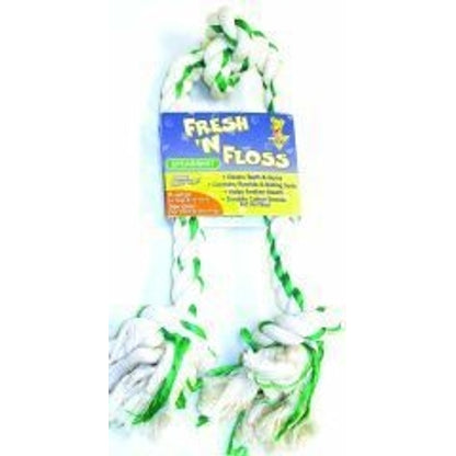 Booda Fresh-n-Floss Rope Bone - X-Large