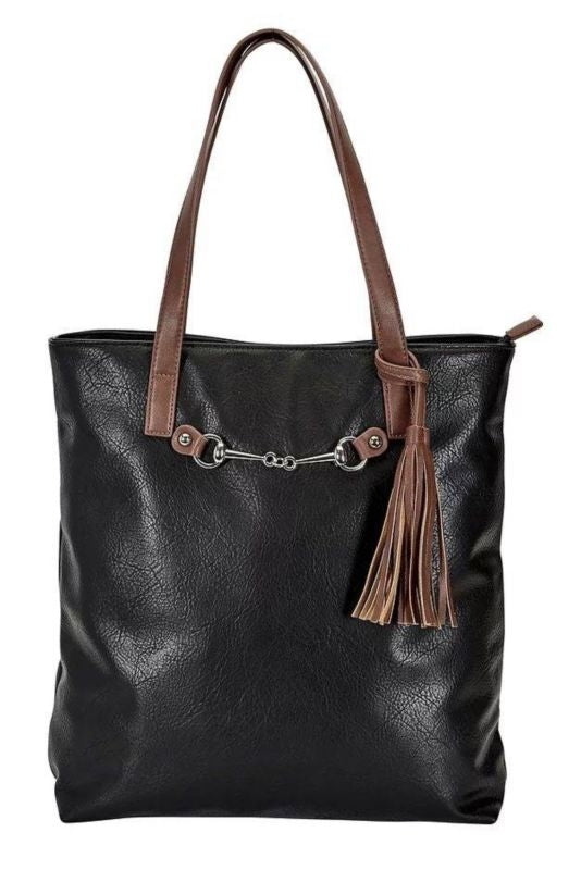 AWST Int'l Snaffle Bit Tote Bag with Tassel